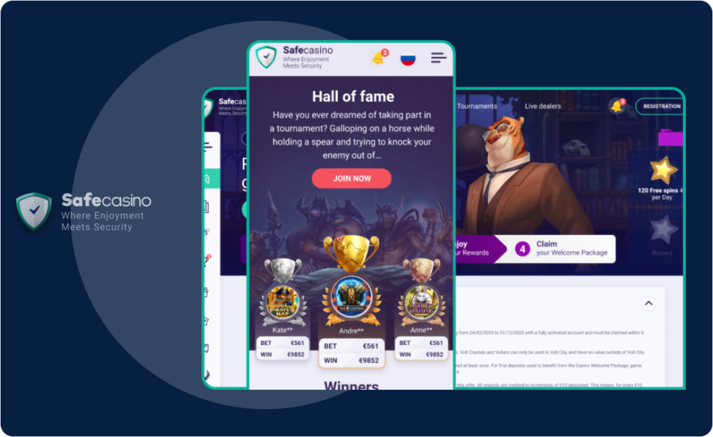 Aplicação SafeCasino